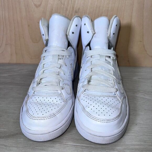 Nike Son of Force Mid (GS) White 615158-103 Youth 5 - Picture 3 of 12